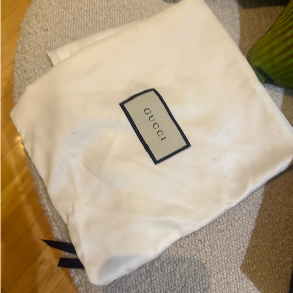 Gucci Women's Mint Green Loafers with Gold Accents - Picture 2 of 4